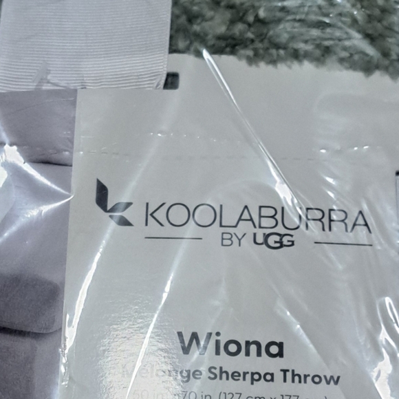 Koolaburra By LGG WIONA SHERPA THROW 50X70 NWT - Picture 4 of 5